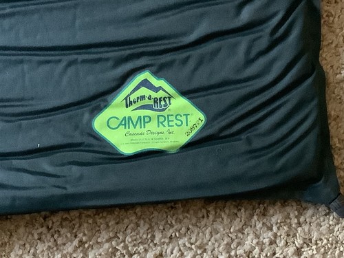 Camp rest therm - rest, therm-a-rest
