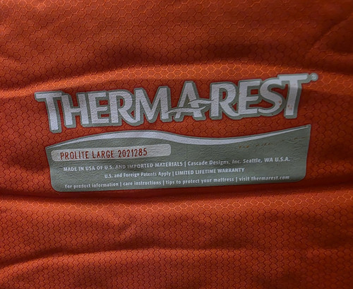Therm rest prolite large - prolite,