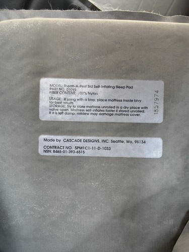 Therm rest standard - therm-a-rest,
