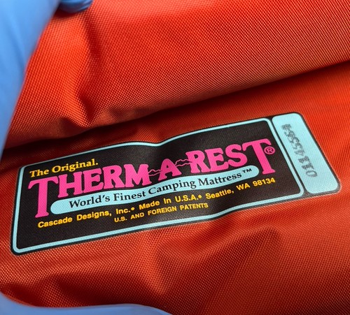 Vintage therm rest self - therm-a-rest,